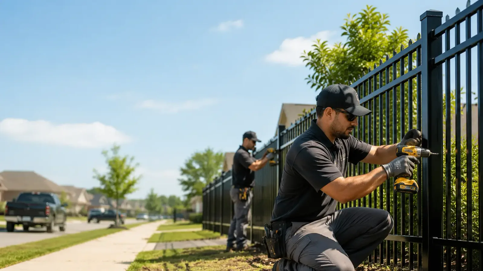 Metal Fence Installation in Brick, NJ